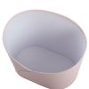 Hamper Boxes |  Hamper Bucket Oval Medium Baby Pink (26.5×18.5x18cmH) Gift Boxes Hamper Boxes