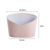 Hamper Boxes |  Hamper Bucket Oval Medium Baby Pink (26.5×18.5x18cmH) Gift Boxes Hamper Boxes