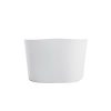 Hamper Boxes |  Hamper Bucket Oval Medium White (26.5×18.5x18cmH) Gift Boxes Hamper Boxes