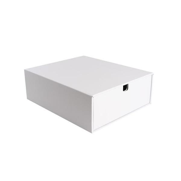 Hamper Boxes |  Hamper Gift Drawer Box Medium White (36x30x12cmH) Gift Boxes Hamper Boxes