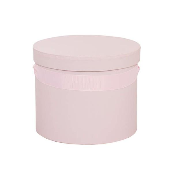 Hat Boxes |  Flower Hat Box Ribbon Round Set 3 Baby Pink (18.5cmx15cmH) Gift Boxes Hat Boxes