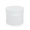 Hat Boxes |  Flower Hat Box With Ribbon Round Set 3 White (18.5cmx15cmH) Gift Boxes Hat Boxes