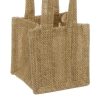 Jute Gift Bags |  Natural Jute Posy Bag With Plastic Liner (10.5×10.5×10.5cmH) Gift Bags Jute Gift Bags