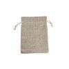 Jute Pouches |  Faux Linen Bomboniere Gift Bag Medium Pk6 Natural(11x16cmH) Gift Bags Jute Pouches