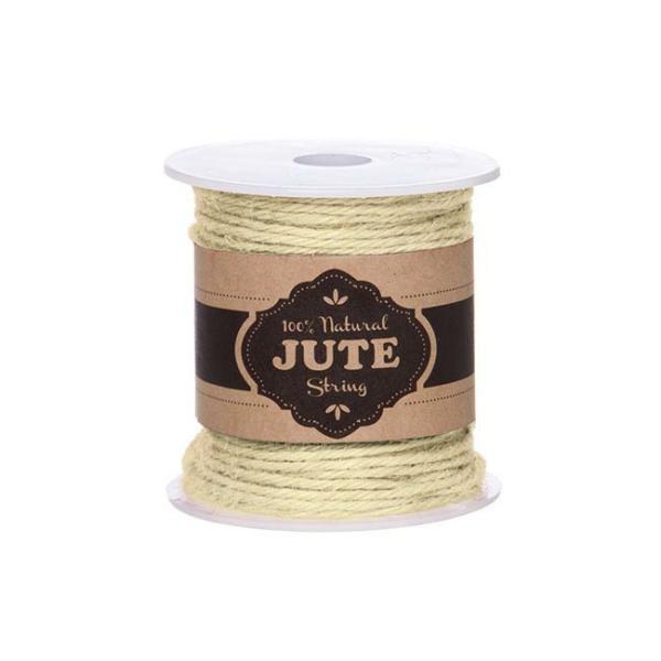 Jute String |  Natural Jute String 4ply 100g Ivory (Approx 40m) Jute String Cream Ivory