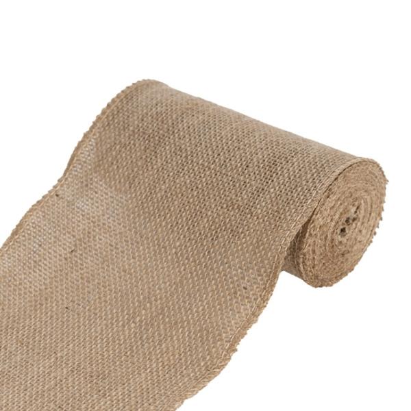 Jute Wrap |  Natural Jute Coloured Narrow Roll Natural (15cmx5m) Flower Wrap Brown