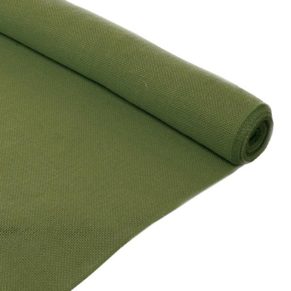 Jute Wrap |  Natural Jute Coloured Roll Moss (50cmx5m) Flower Wrap Green