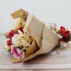 Jute Wrap |  Natural Jute Sheet Coarse Weave Pack 20 (50x70cm) Flower Wrap Brown