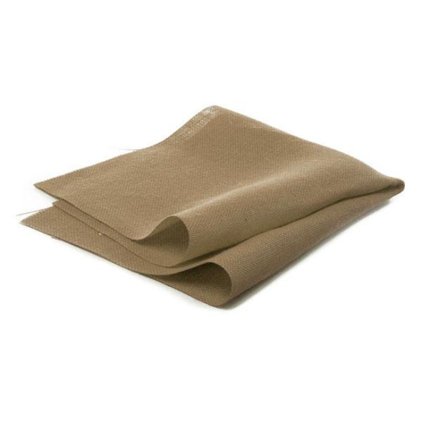 Jute Wrap |  Natural Jute Sheet Square Pack 20 (60x60cm) Flower Wrap Brown