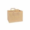 Kraft Paper Carry Bags |  Brown Kraft Paper Bag Boutique Pack 10 (320Wx215Gx245mmH) Kraft Paper Carry Bags