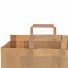 Kraft Paper Carry Bags |  Brown Kraft Paper Bag Boutique Pack 10 (320Wx215Gx245mmH) Kraft Paper Carry Bags