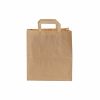 Kraft Paper Carry Bags |  Brown Kraft Paper Bag Pack 10 (260Wx140Gx290mmH) Gift Bags Kraft Paper Carry Bags