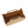 Kraft Paper Carry Bags |  Brown Kraft Paper Bag Pack 10 (260Wx140Gx290mmH) Gift Bags Kraft Paper Carry Bags