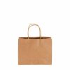 Kraft Paper Carry Bags |  Kraft Paper Bag Boutique Med Brown Pk10 (220Wx80Gx180mmH) Gift Bags Kraft Paper Carry Bags