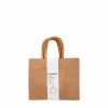 Kraft Paper Carry Bags |  Kraft Paper Bag Boutique Med Brown Pk10 (220Wx80Gx180mmH) Gift Bags Kraft Paper Carry Bags