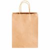 Kraft Paper Carry Bags |  Kraft Paper Bag Shopper Jumbo Brown Pk10 (380Wx120Gx460mmH) Gift Bags Kraft Paper Carry Bags