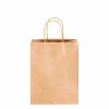 Kraft Paper Carry Bags |  Kraft Paper Bag Shopper Medium Brown Pk10 (205Wx110Gx275mmH) Gift Bags Kraft Paper Carry Bags