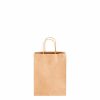 Kraft Paper Carry Bags |  Kraft Paper Bag Shopper Mini Brown Pack 10 (140Wx75Gx165mmH) Gift Bags Kraft Paper Carry Bags