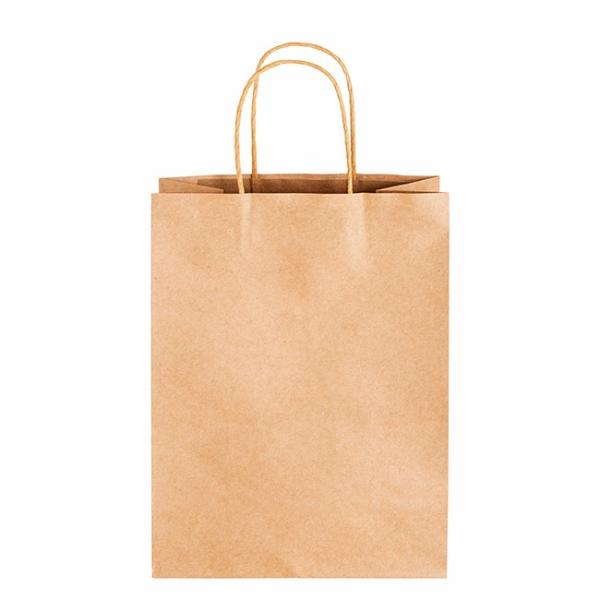 Kraft Paper Carry Bags |  Kraft Paper Bag Shopper Xl Brown Pk10 (320Wx110Gx420mmH) Gift Bags Kraft Paper Carry Bags