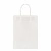 Kraft Paper Carry Bags |  Kraft Paper Bag Shopper Xl White Pk10 (320Wx110Gx420mmH) Gift Bags Kraft Paper Carry Bags