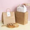 Kraft Paper Carry Bags |  Kraft Paper Bag Takeaway Med Brown Pk10 (305Wx175Gx305mmH) Gift Bags Kraft Paper Carry Bags