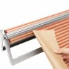 Kraft Roll Paper Dispensers |  Desk Top Folding Kraft Paper Roll Dispenser 500mm Kraft Paper Wrapping Grey