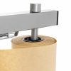 Kraft Roll Paper Dispensers |  Vertical Kraft Paper Roll Dispenser 510mm Kraft Paper Wrapping Grey