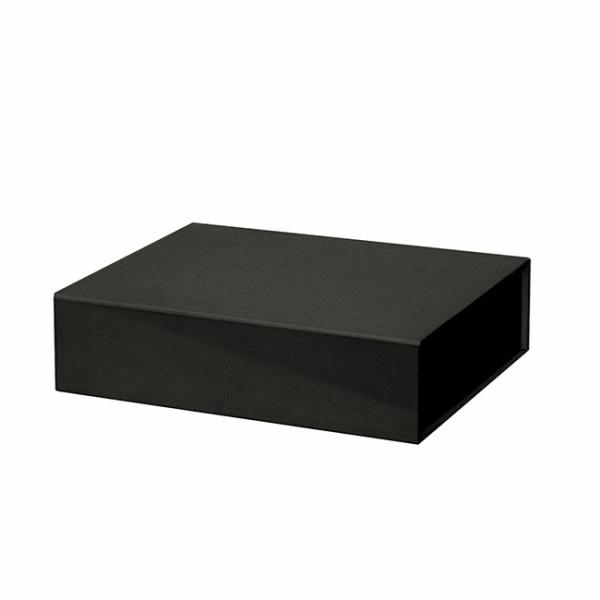 Magnetic Boxes |  Gourmet Gift Box Magnetic Flap Large Black (38x26x9.5cmH) Gift Boxes Black