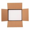 Magnetic Boxes |  Mailing Outer Carton Pack 6 Brown (27Wx22.5Dx11.5Hcm) HTMS Gift Boxes Hamper Boxes