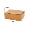 Mailing Boxes |  Kraft Mailing Box Pack 10 A4 Medium Brown (310Wx225Dx140mmH) Gift Boxes Mailing Boxes