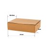 Mailing Boxes |  Kraft Mailing Box Pack 10 A4 Medium Brown (310Wx225Dx80mmH) Gift Boxes Mailing Boxes