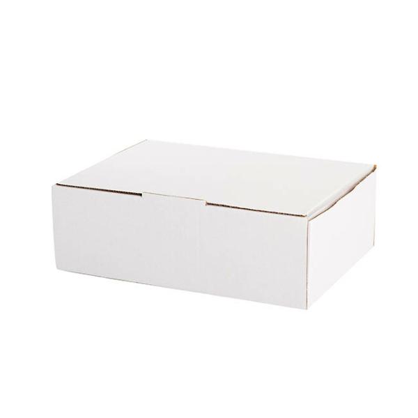 Mailing Boxes |  Kraft Mailing Box Pack 10 A4 Medium White (310Wx225Dx102mmH) Gift Boxes Mailing Boxes