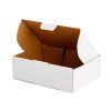 Mailing Boxes |  Kraft Mailing Box Pack 10 A5 Small White (220Wx160Dx78mmH) Gift Boxes Mailing Boxes