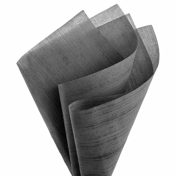 Nonwoven Flower Wrapping Paper |  Nonwoven Embossed Wrap Sheets Bamboo Charcoal (50x70cm) Pk50 Flower Wrap Dark Grey