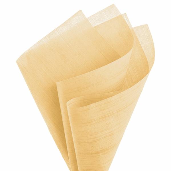 Nonwoven Flower Wrapping Paper |  Nonwoven Embossed Wrap Sheets Bamboo Ivory (50x70cm) Pack 50 Flower Wrap Cream Ivory