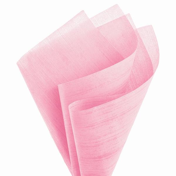 Nonwoven Flower Wrapping Paper |  Nonwoven Embossed Wrap Sheets Bamboo Pink (50x70cm) Pack 50 Flower Wrap Nonwoven Flower Wrapping Paper