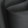 Nonwoven Flower Wrapping Paper |  Nonwoven Embossed Wrap Sheets Willow Black Pk 50 (50x70cm) Flower Wrap Black