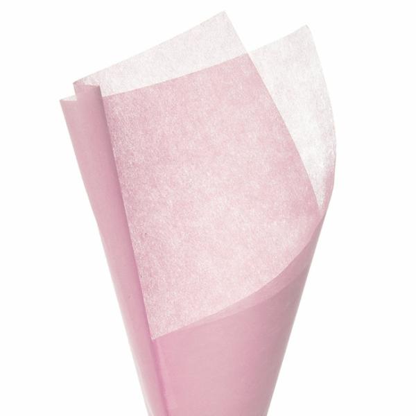 Nonwoven Flower Wrapping Paper |  Nonwoven Wrap Sheets Nova Baby Pink (50x70cm) Pack 50 Flower Wrap Nonwoven Flower Wrapping Paper