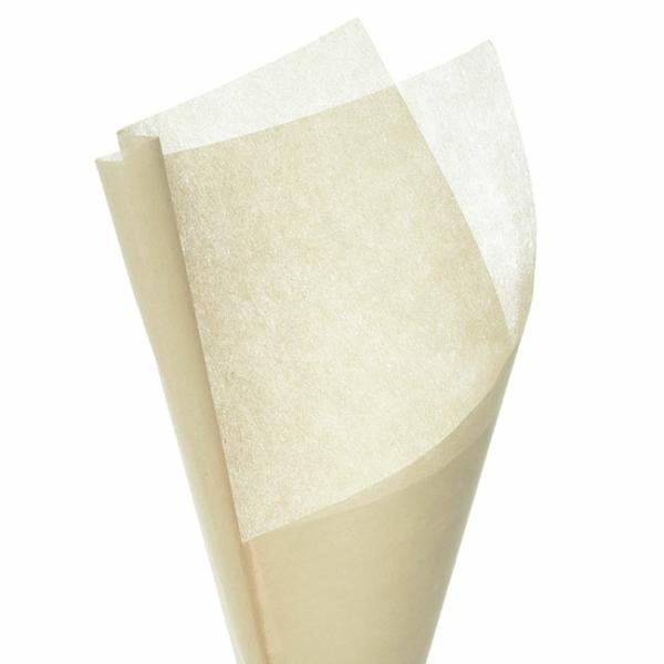 Nonwoven Flower Wrapping Paper |  Nonwoven Wrap Sheets Nova Cream (50x70cm) Pack 50 Flower Wrap Cream Ivory