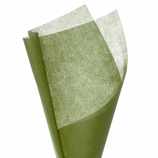 Nonwoven Flower Wrapping Paper |  Nonwoven Wrap Sheets Nova Moss (50x70cm) Pack 50 Flower Wrap Green