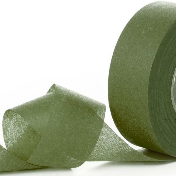 Nonwoven Ribbon |  Nonwoven Ribbon Nova Moss Green (4cmx40m) Fabric & Paper Ribbons Green