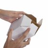 Patisserie & Cake Boxes |  Cupcake Box With Lid And Insert White Pack 4 (10x10x10cmH) Gift Boxes Patisserie & Cake Boxes