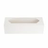 Patisserie & Cake Boxes |  Macaron Sliding Window Box 6 White Pack 10 (185x65x50Hmm) Acrylic & Pvc Display Gift Box Acrylic & Pvc Display Gift Box