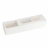 Patisserie & Cake Boxes |  Macaron Sliding Window Box 6 White Pack 10 (185x65x50Hmm) Acrylic & Pvc Display Gift Box Acrylic & Pvc Display Gift Box