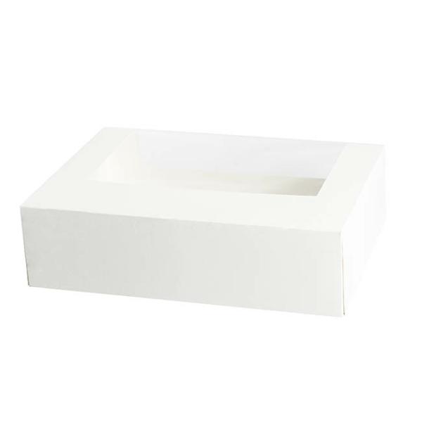 Patisserie & Cake Boxes |  Patisserie Window Box 12 Cupcakes White (360x255x100mmH) Gift Boxes Patisserie & Cake Boxes