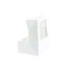 Patisserie & Cake Boxes |  Patisserie Square Window Box 9" Deep White (240x240x120mmH) Gift Boxes Patisserie & Cake Boxes