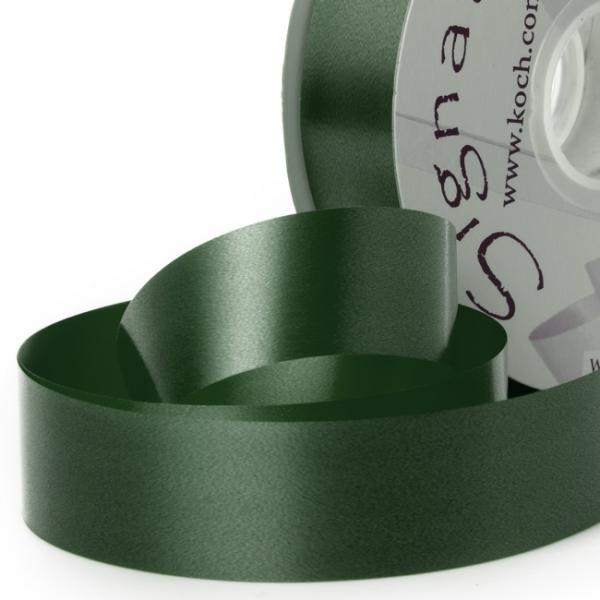 Poly Tear Ribbon |  Tear Ribbon Florists Hampers Gifts Hunter Green (30mmx91m) Fabric & Paper Ribbons Green