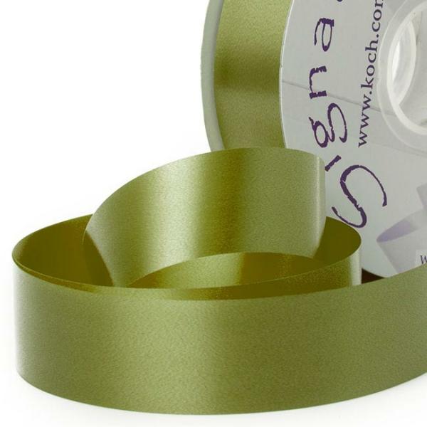 Poly Tear Ribbon |  Tear Ribbon Florists Hampers Gifts Moss (30mmx91m) Fabric & Paper Ribbons Green