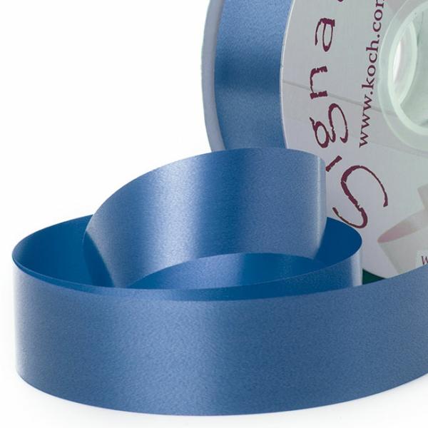 Poly Tear Ribbon |  Tear Ribbon Florists Hampers Gifts Royal Blue (30mmx91m) Fabric & Paper Ribbons Blue