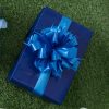 Poly Tear Ribbon |  Tear Ribbon Florists Hampers Gifts Royal Blue (30mmx91m) Fabric & Paper Ribbons Blue